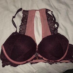 VS Pink Push up Bra! Worn twice!!!